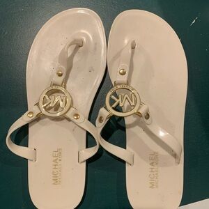 Michael Kors White Sandals